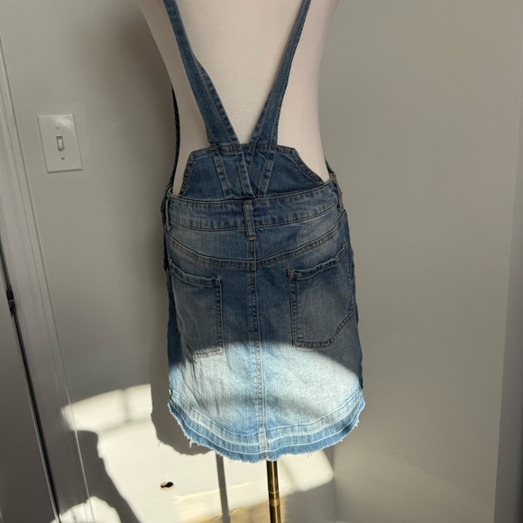 VTG overalls Denim Dress coastal cowgirl country western festival gardening S - Picture 5 of 8